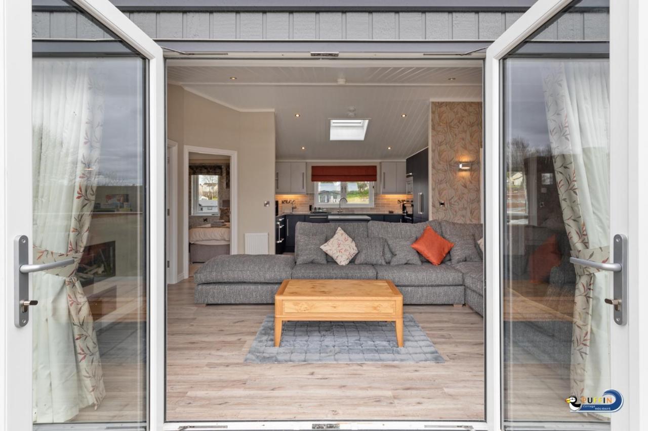 Valley View Lodge - Luxury Lodge, Hot Tub, Close To Beach Penally Exteriér fotografie