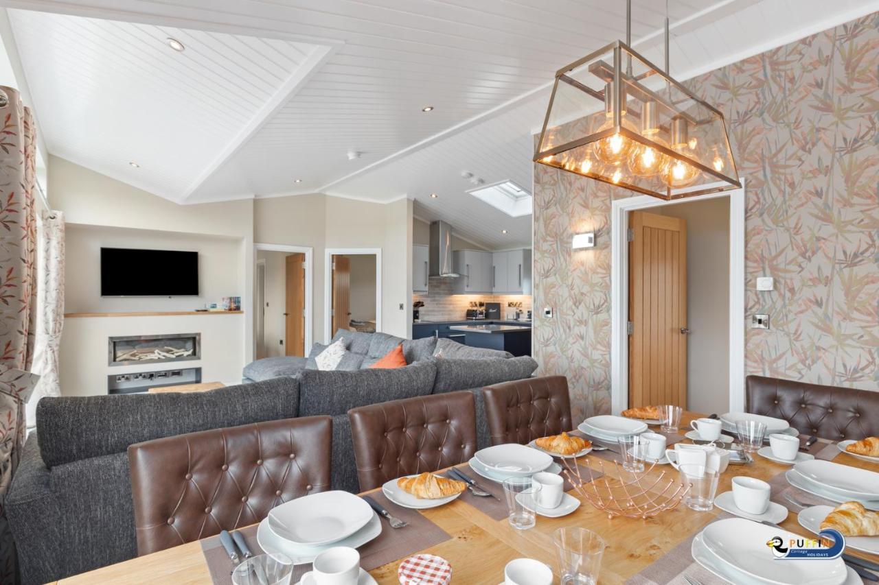 Valley View Lodge - Luxury Lodge, Hot Tub, Close To Beach Penally Exteriér fotografie