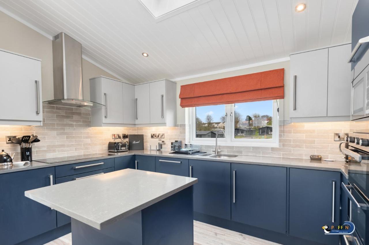 Valley View Lodge - Luxury Lodge, Hot Tub, Close To Beach Penally Exteriér fotografie