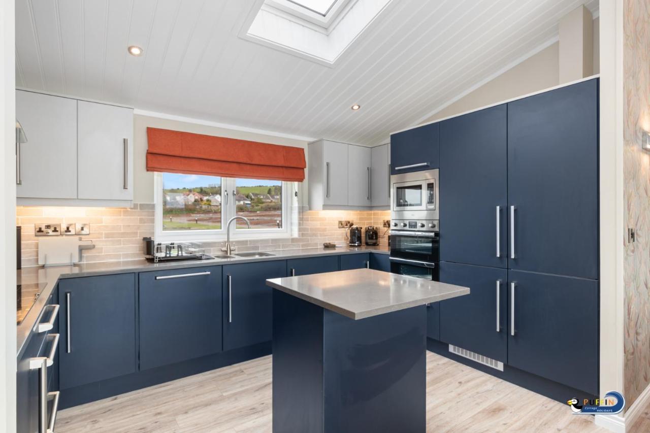 Valley View Lodge - Luxury Lodge, Hot Tub, Close To Beach Penally Exteriér fotografie