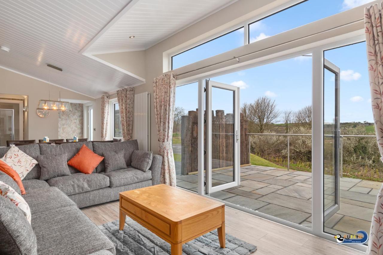 Valley View Lodge - Luxury Lodge, Hot Tub, Close To Beach Penally Exteriér fotografie