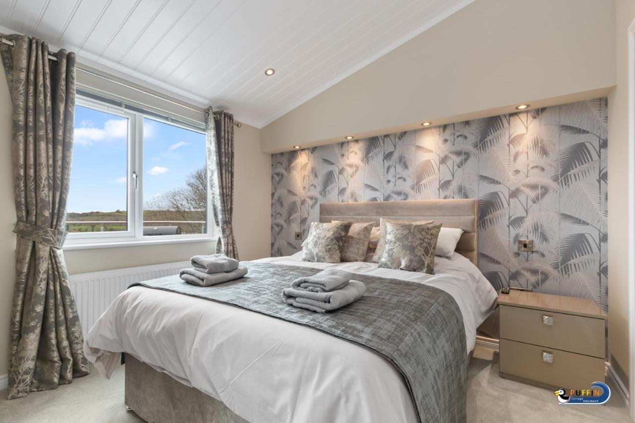 Valley View Lodge - Luxury Lodge, Hot Tub, Close To Beach Penally Exteriér fotografie