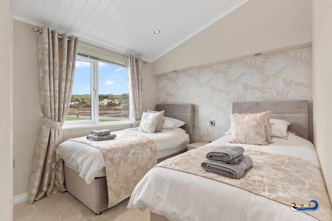 Valley View Lodge - Luxury Lodge, Hot Tub, Close To Beach Penally Exteriér fotografie