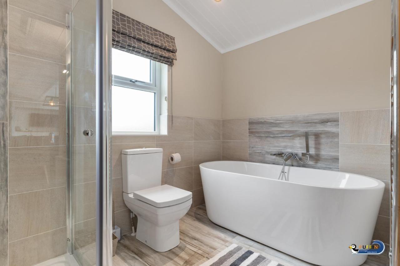 Valley View Lodge - Luxury Lodge, Hot Tub, Close To Beach Penally Exteriér fotografie